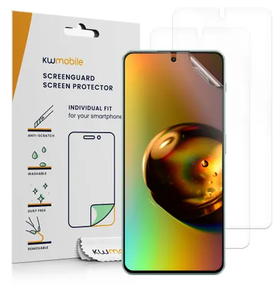 Produktbild von kwmobile 3x Displayschutzfolie kompatibel mit OnePlus Nord 3 5G Folie - klare Schutzfolien Set in transparent