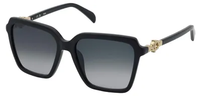 Zdjęcie produktu dla Tous, okulary przeciwsłoneczne, model STOC74, rozmiar 56-700Y, czarny, połyskliwy, damskie