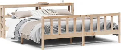 Immagine prodotto di Maison Exclusive - Letto senza Materasso 180x200 cm in Legno Massello di Pino
