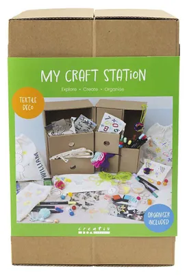 Produktbild von Creativ Company 977456, Bastelset für Kinder, Mehrfarbig