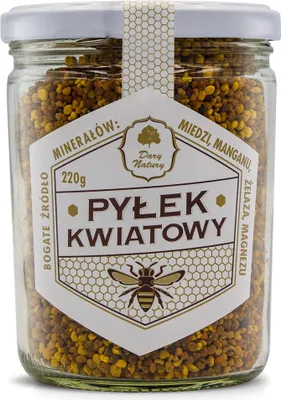 Zdjęcie produktu dla PYŁEK KWIATOWY (PSZCZELI) 220 g - DARY NATURY