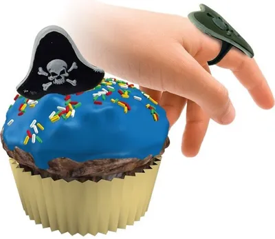 Produktbild von Kindergeburtstag Muffin Dekoringe Piraten