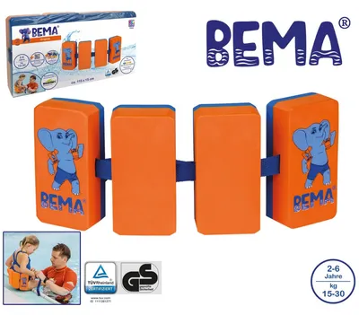 Immagine prodotto di Cintura di nuoto BEMA, 2-6 anni. 15-30 kg