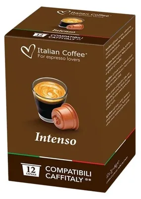 Zdjęcie produktu dla Intenso Italian Coffee kapsułki do Tchibo Cafissimo - 12 kapsułek