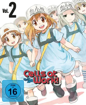 Produktbild von Cells at Work! Vol. 2 (BR+DVD) 2Disc