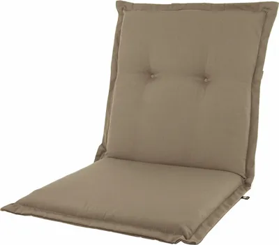 Produktbild von Kopu® Prisma Taupe – Bequemes Gartenkissen mit niedriger Rückenlehne – Taupe