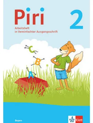 Produktbild von Piri 2. Arbeitsheft in Vereinfachter Ausgangsschrift Klasse 2. Ausgabe Bayern