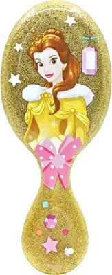 Produktbild von WetBrush Pro Mini Detangler Disney Glitter Ball Belle - Mini-Entwirrungsbürste