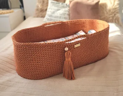Obrázek produktu pro Mojžíšův koš BOHO - terakota