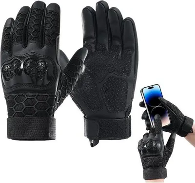 Immagine prodotto di Guanti da moto con touchscreen e guscio rigido antiscivolo