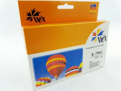 Produktbild von Wox Schwarz Epson T7901 (79XL) Tintenpatrone Ersatz C13T79014010