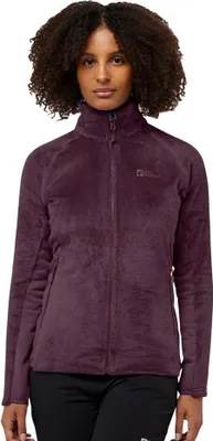 Produktbild von Jack Wolfskin Damen Rotwand Full Zip Fleecejacke amaranth XXL