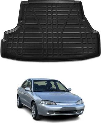 Produktbild von Kofferraumwanne Laderaumwanne für Hyundai Elantra 2004-2007 Gummi TPE Schwarz