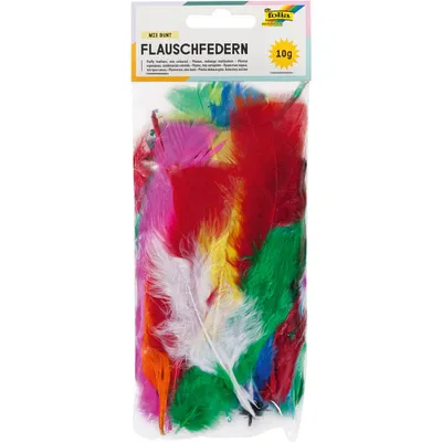 Produktbild von Folia Federn mehrfarbig
