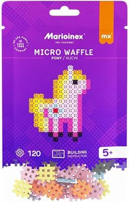Produktbild von MARIOINEX Mikro-Waffelblöcke 120 Stk. Pony