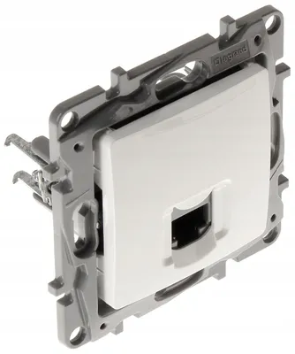 Productafbeelding van Legrand Niloe RJ45 connectortip, Cat.6, wit