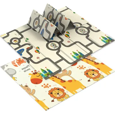 Produktbild von Arvioo Krabbelmatte Baby, Faltbar Spielmatte Kinder, Spieldecke 200x180x1cm, Spieldecke Krabbeldecke Für Baby, Babymatte Kindermatte, Schaumstoffmatte
