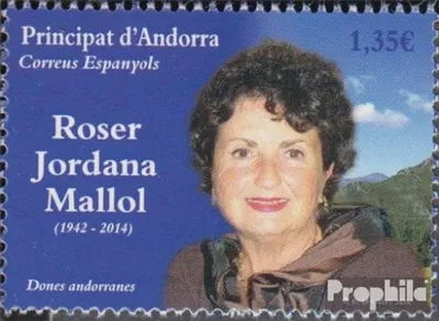 Produktbild von Briefmarken Andorra - Spanische Post 2018 Mi 466 (kompl.Ausg.) postfrisch Mallol