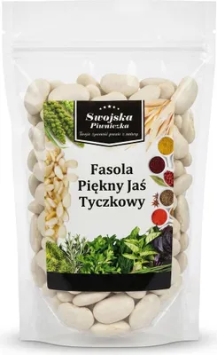 FASOLA PIĘKNY JAŚ TYCZKOWY DUŻY 1Kg SWOJSKA PIWNICZKA