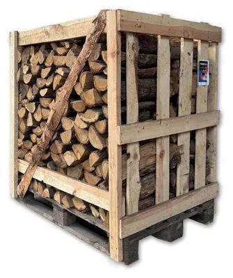 Produktbild von Kaminholz Eiche 1 Raummeter, hohe Dichte, hervorragender Heizwert, langanhaltende Glut, geringer Funkenflug