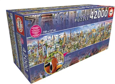 Image de Educa 17570 - 42000 - Le tour du monde - Jeu