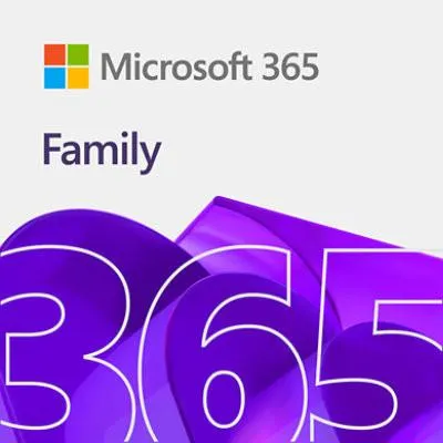 Productafbeelding van Microsoft 365 Family: IT - Software - Kantoortoepassingen