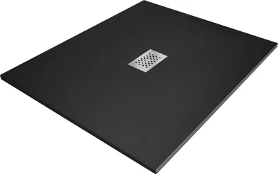 Immagine prodotto di Mexen Hugo piatto doccia rettangolare SMC 120 x 100 cm, nero, copertura inox - 42701012-X