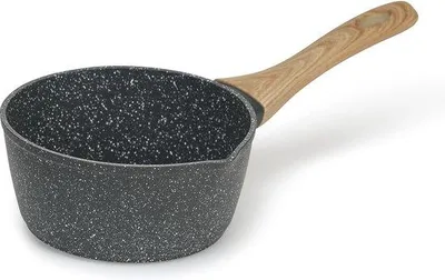 Obrázek produktu pro Hrnec na mléko 16 cm – 1,3 l s uchem a nepřilnavým povrchem – hrnec vhodný pro všechny typy varných desek