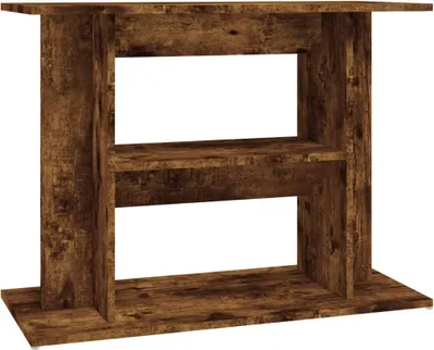 Obrázok produktu pre vidaXL Stojan na akvárium s dymovým dubom 80 x 35 x 60 cm materiál na báze dreva