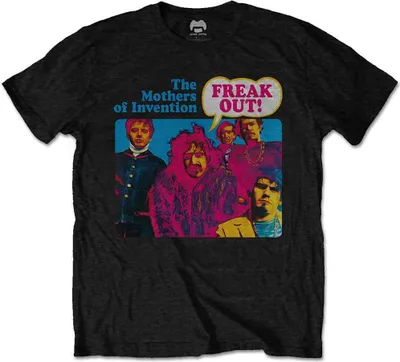 Obrázok produktu pre Frank Zappa Freak Out! Black M Tričko