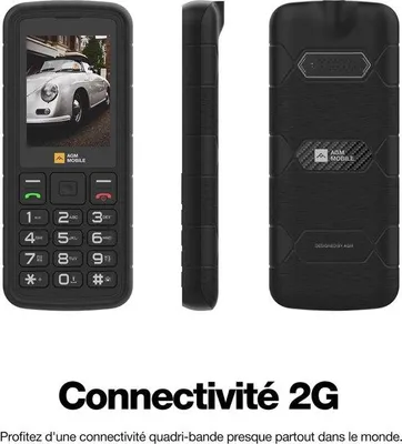 Obrázok produktu pre Telefón pre seniorov s núdzovým volaním, mobilný, bez zmluvy