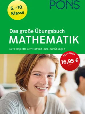 Produktbild von PONS Das große Übungsbuch Mathematik 5.-10. Klasse