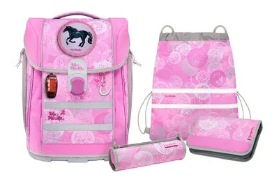 Produktbild von McNeill Schulranzen McLight 2 Schoolbag Set 6-teilig Beauty rosa
