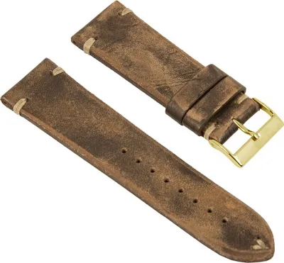 Produktbild von Ersatzband Rindsleder Kupfer Vintage 26260G, Stegbreite:22mm