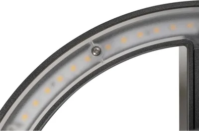 Produktbild von SLV Q-RING, Wandleuchte, Sensor, 3000K, IP54, schwarz 1007916