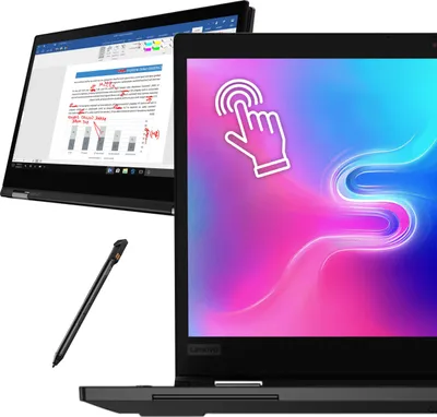 Zdjęcie produktu dla Laptop Lenovo ThinkPad L13 Yoga Gen 2 | Intel i7-1165G7 | 16 GB DDR4 | 512 GB SSD | 13,3 " Full HD | Win11 | Klasa A