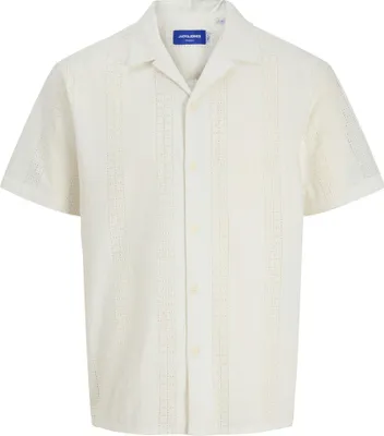 Obrázek produktu pro JACK & JONES Prošívaná košile s krátkým rukávem, kostkovaným vzorem a knoflíky Velikost: XL