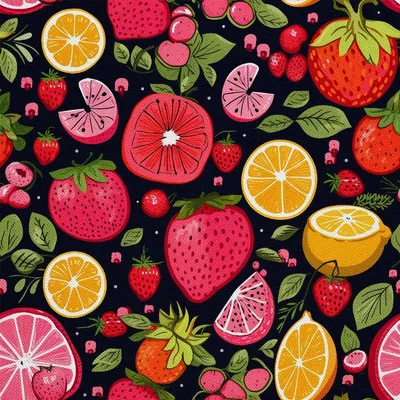 Immagine prodotto di DECOSTOFFE OUTDOOR OXFORD - Motif Obst | DX6862