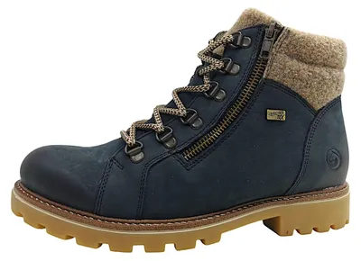 Productafbeelding van Remonte Damenschuhe Stiefeletten Schnürer Schwarz Freizeit