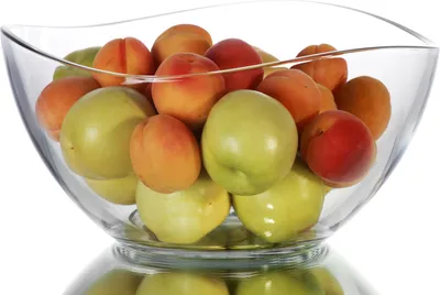 Produktbild von PLATINUX Obstschale aus Glas 1,7L Glasschale Dessertschüssel Salatschüssel groß Servierschüssel Küchenschüssel Schüssel
