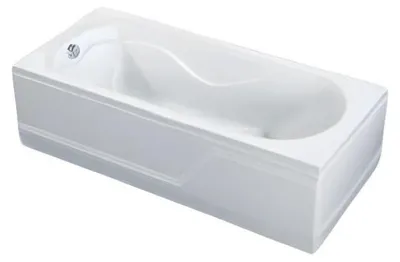 Immagine prodotto di Vasca da bagno Vasca da bagno wellness Vasca da bagno comfort in acrilico 170x76 cm