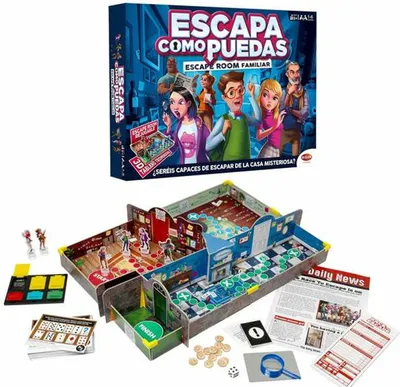 Produktbild von Tischspiel Bizak Escapa como puedas - Escape Room Familiar ES