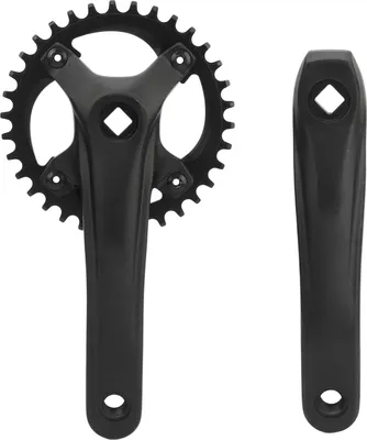 Productafbeelding van Mountainbike crankstel, aluminiumlegering, crankstel voor racefiets, vervanging voor fietsen