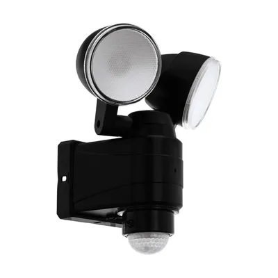 Produktbild von EGLO Sensor-LED-Außenwandleuchte Casabas 2×3,75 W Schwarz