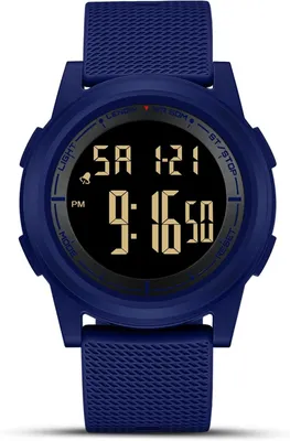 Produktbild von Watch for Herren Digital Herrenuhr 3ATM Wasserdicht Armbanduhr Herren Digitaluhr mit Wecker, Stoppuhr, Kalender Wasserdicht bis 30 Meter