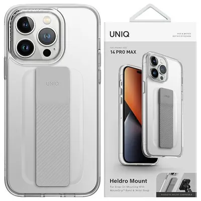Produktbild von Uniq Case Heldro Mount Iphone 14 Pro 6.1"" Transparent/Luzent Klar