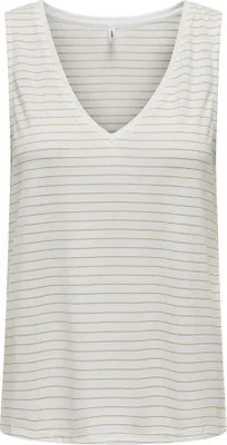 Produktbild von Only Steffi Life ärmelloses T-shirt Beige L Frau Beige L