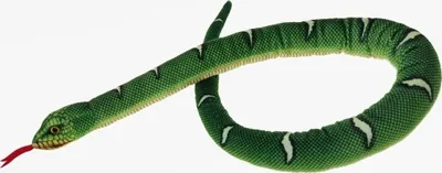 Produktbild von Kuscheltier grüner Baumpython 100 cm