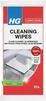 Image de Lingettes nettoyantes HG pour vitres, 20 pièces - 1 pièce