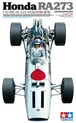Productafbeelding van TAMIYA 12032 Honda RA273 met fotogeëtste onderdelen, schaal 1:12